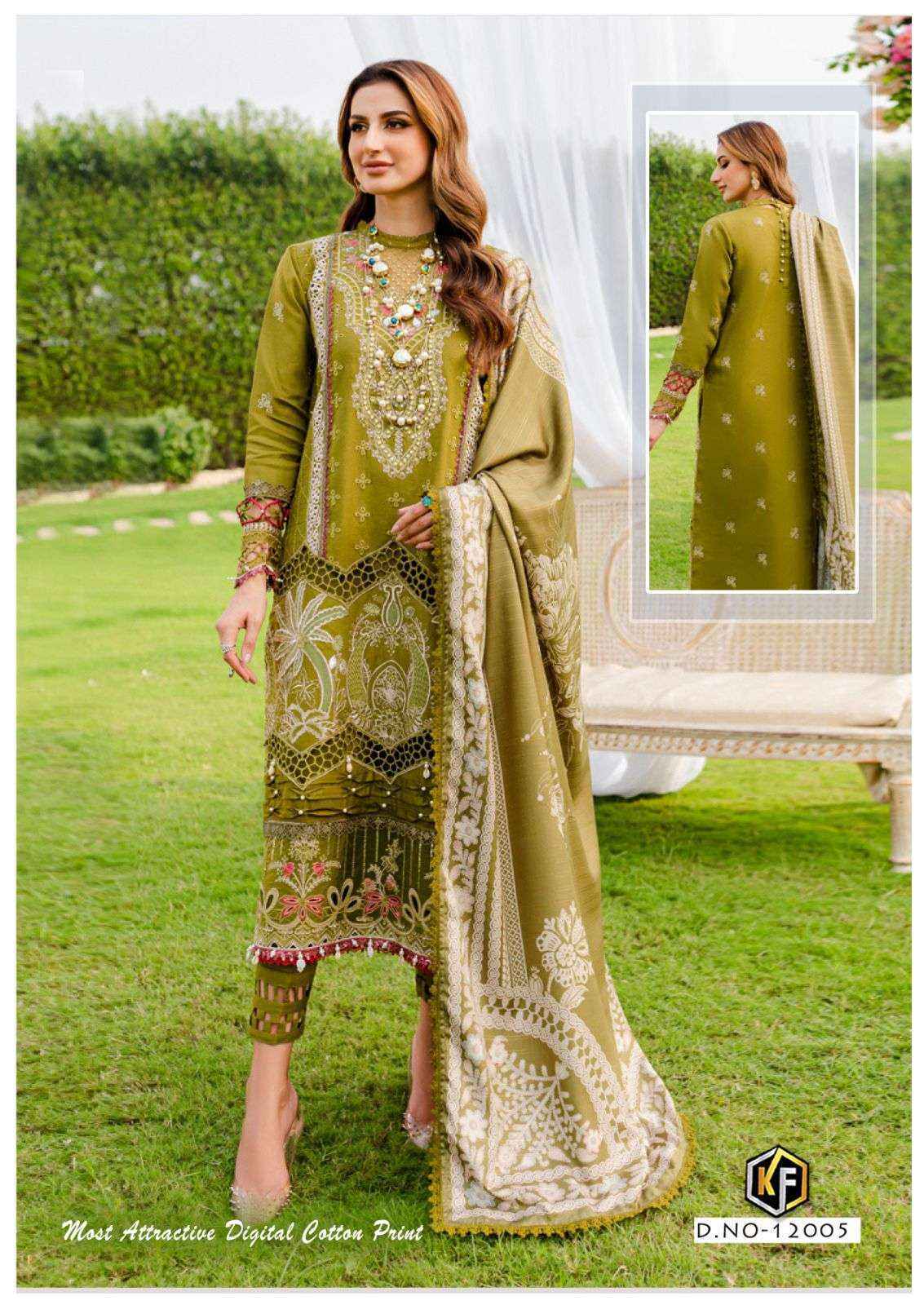 Keval Fab Sobia Nazir Vol-12 Cotton Readymade Suit (6 pcs Catalogue)