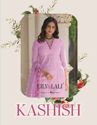 Lily & Lali Kashish Chanderi Silk Kurti Combo 6 pcs Catalogue