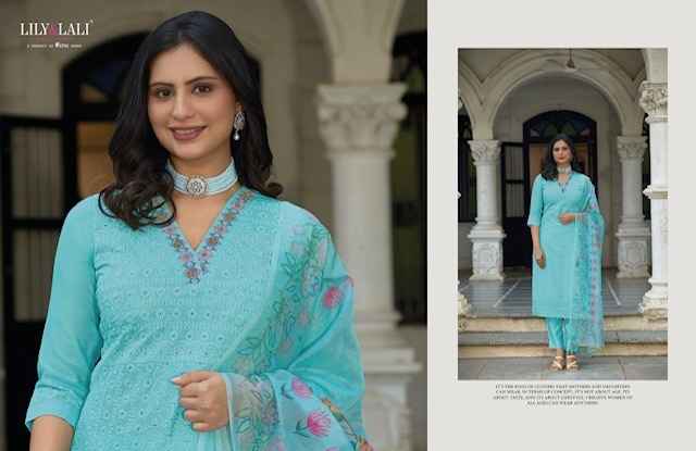 Lily & Lali Kashish Chanderi Silk Kurti Combo 6 pcs Catalogue