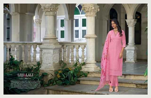 Lily & Lali Kashish Chanderi Silk Kurti Combo 6 pcs Catalogue