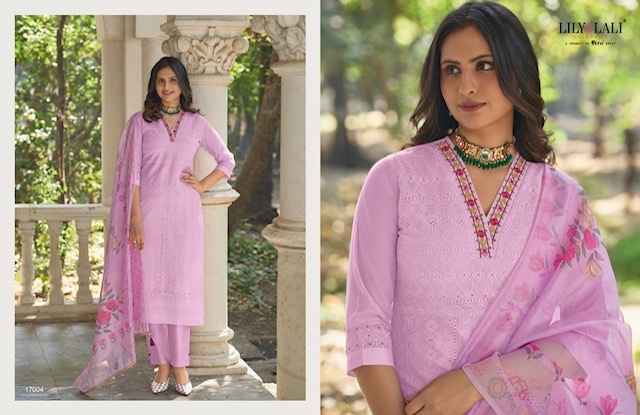 Lily & Lali Kashish Chanderi Silk Kurti Combo 6 pcs Catalogue