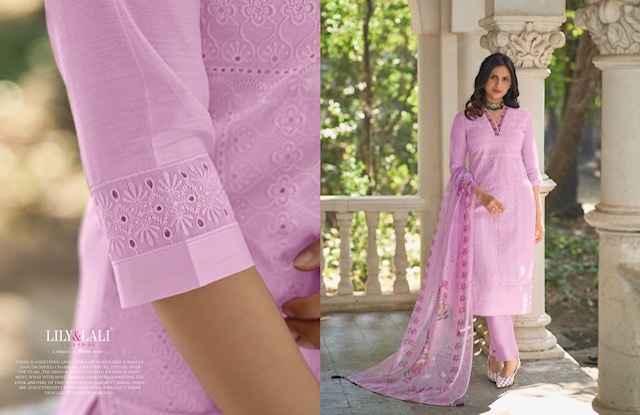Lily & Lali Kashish Chanderi Silk Kurti Combo 6 pcs Catalogue