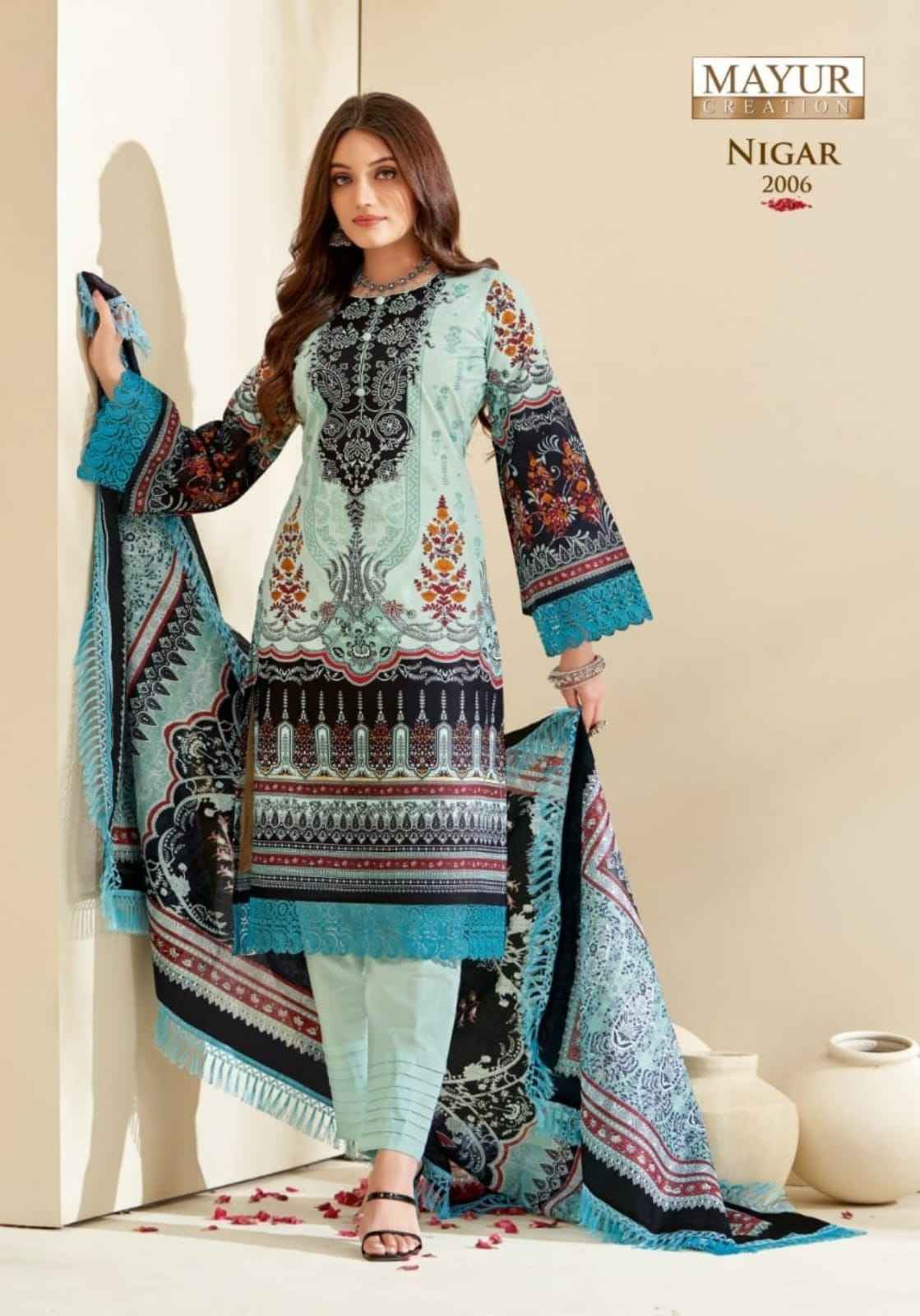 Mayur Creation Nigar Vol-2 Cotton Dress Material (10 pcs Catalogue)