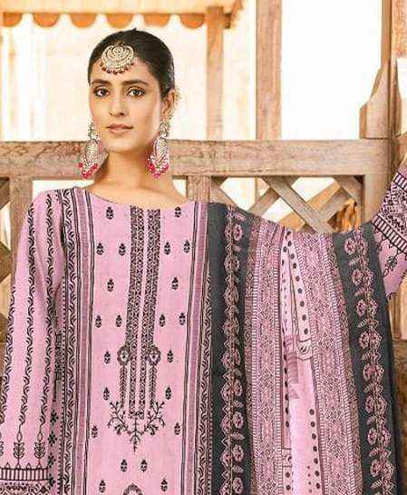 Mehboob Tex D No 1283 Cotton Dress Material 3 pcs Catalogue