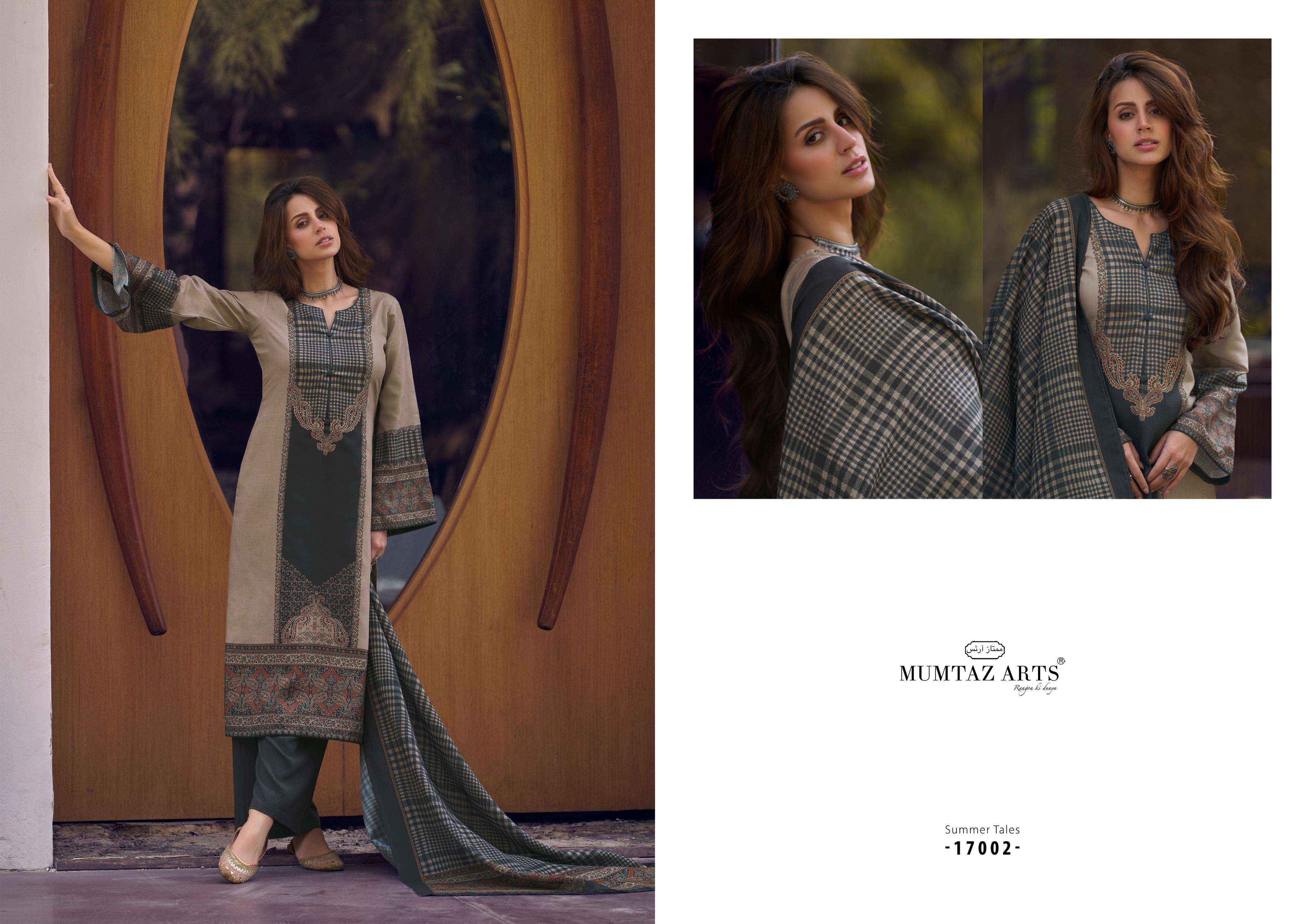 Mumtaz Arts Summer Tales Cotton Dress Material 6 pcs Catalogue