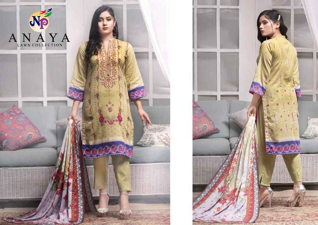 Nand Gopal Anaya Lawn Collection Dress Material (10 pcs Catalogue)