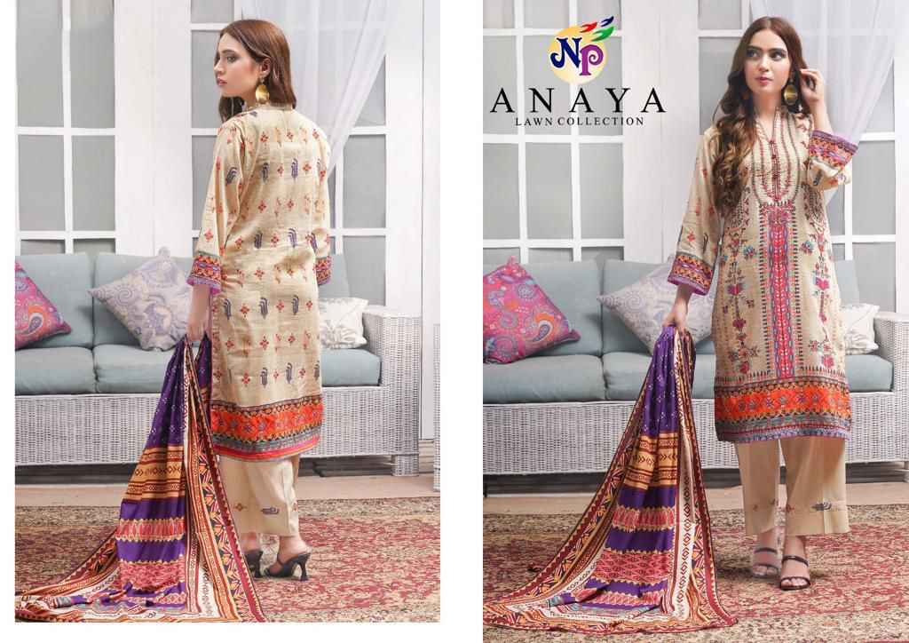 Nand Gopal Anaya Lawn Collection Dress Material (10 pcs Catalogue)