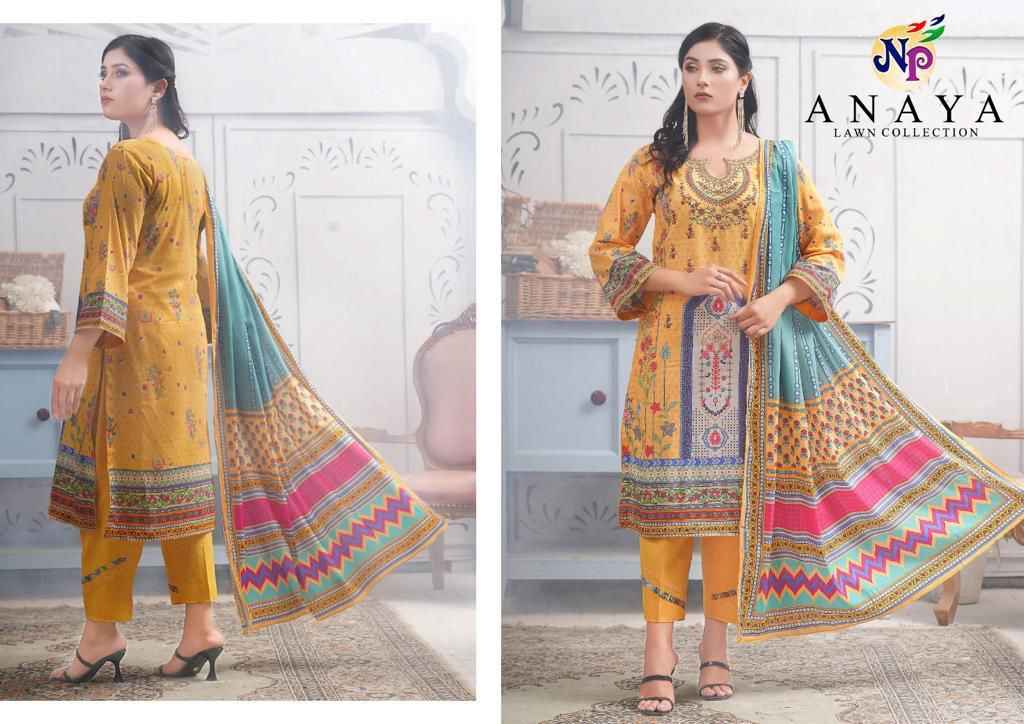 Nand Gopal Anaya Lawn Collection Dress Material (10 pcs Catalogue)