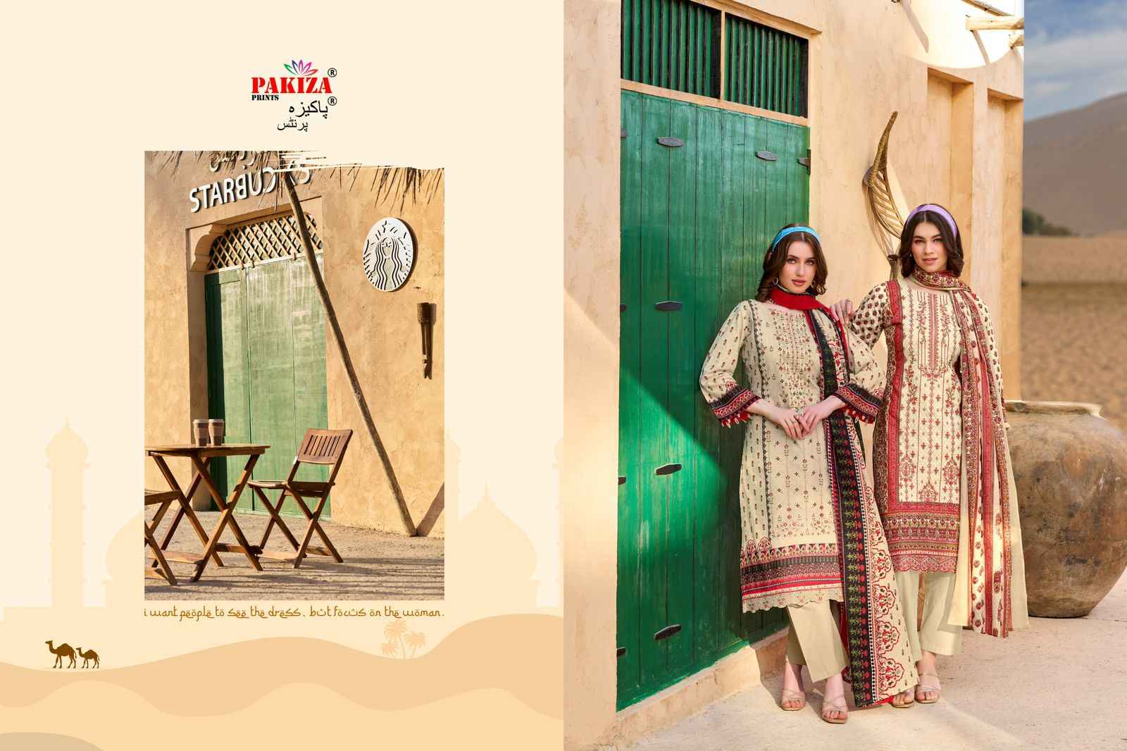 Pakiza Prints Nayaab Vol-33 Lawn Cotton Dress Material  (10 Pc Catalouge)