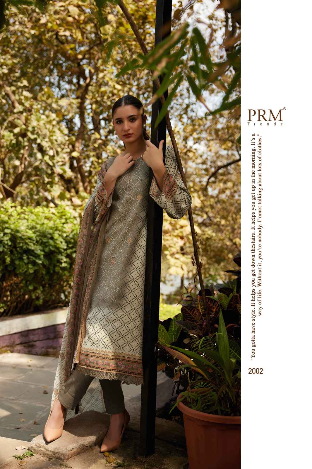 PRM Trendz Nafisha  Pure Musline Silk Dress Material (8 pcs Catalogue)