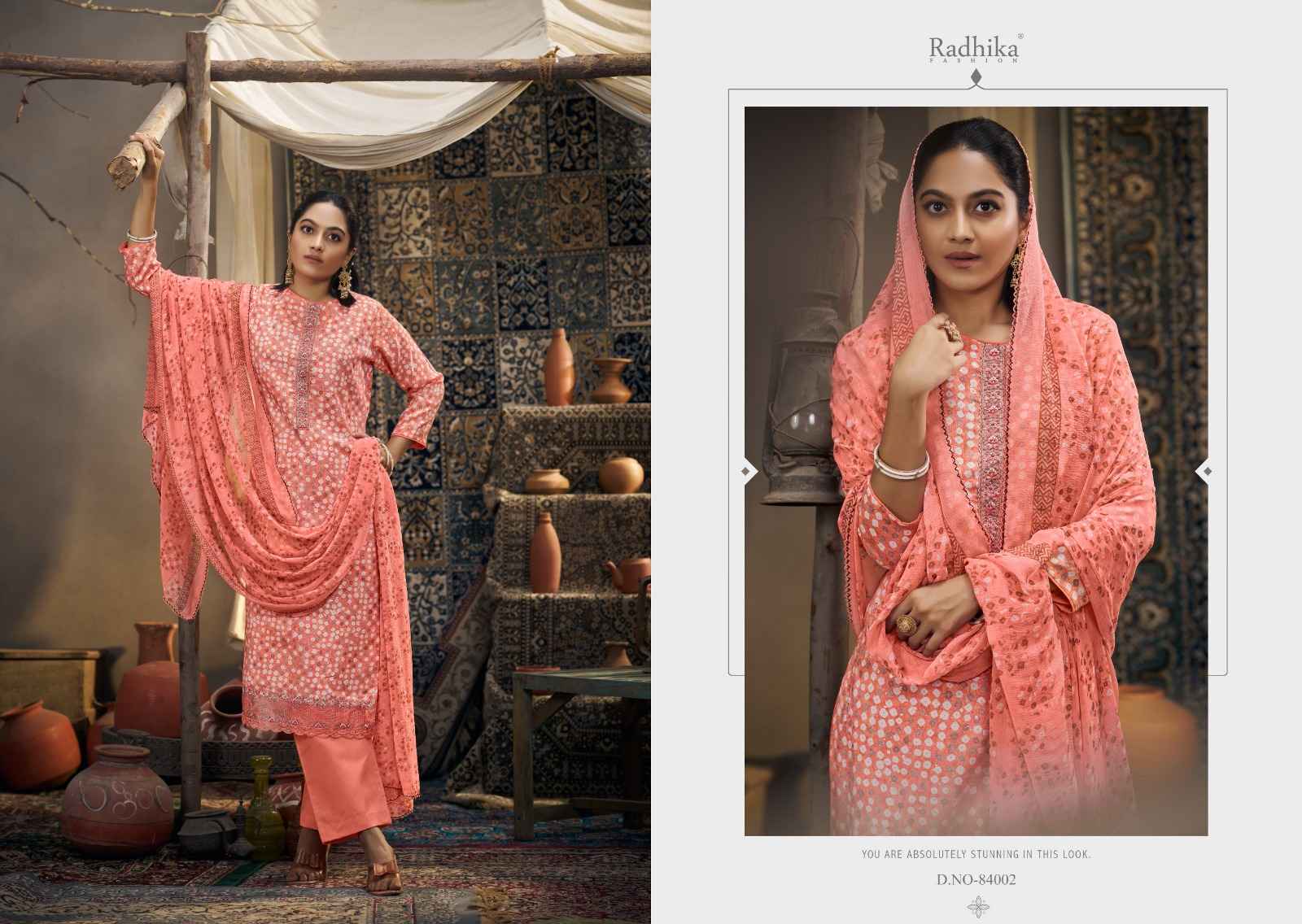 Radhika Azara Naira Vol-3 Blossam Cotton Dress Material  (6 Pc Catalog)