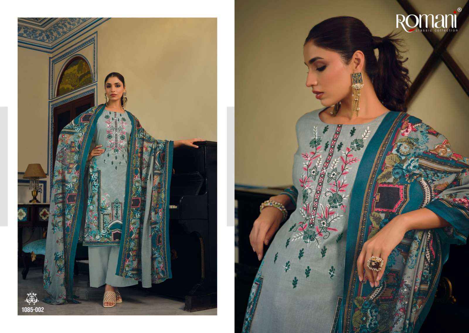 Romani Aarzu Vol 2 Cotton Dress Material 10 pcs Catalogue