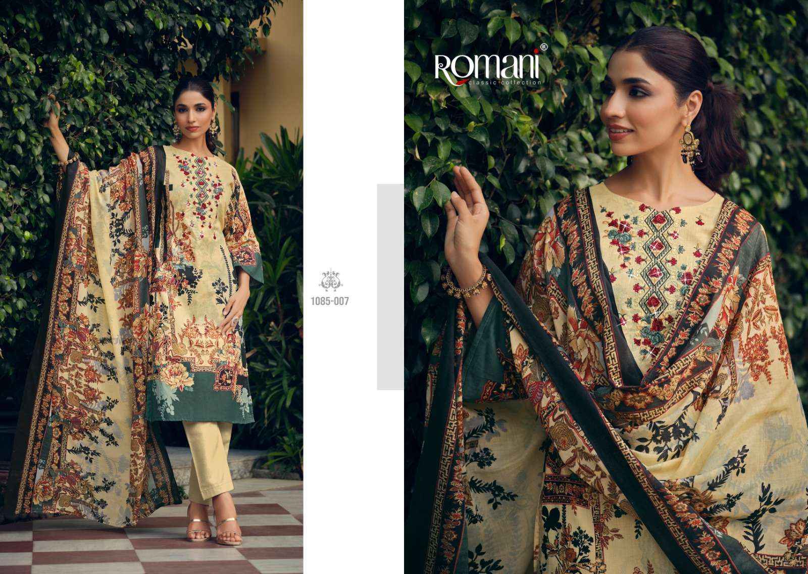 Romani Aarzu Vol 2 Cotton Dress Material 10 pcs Catalogue