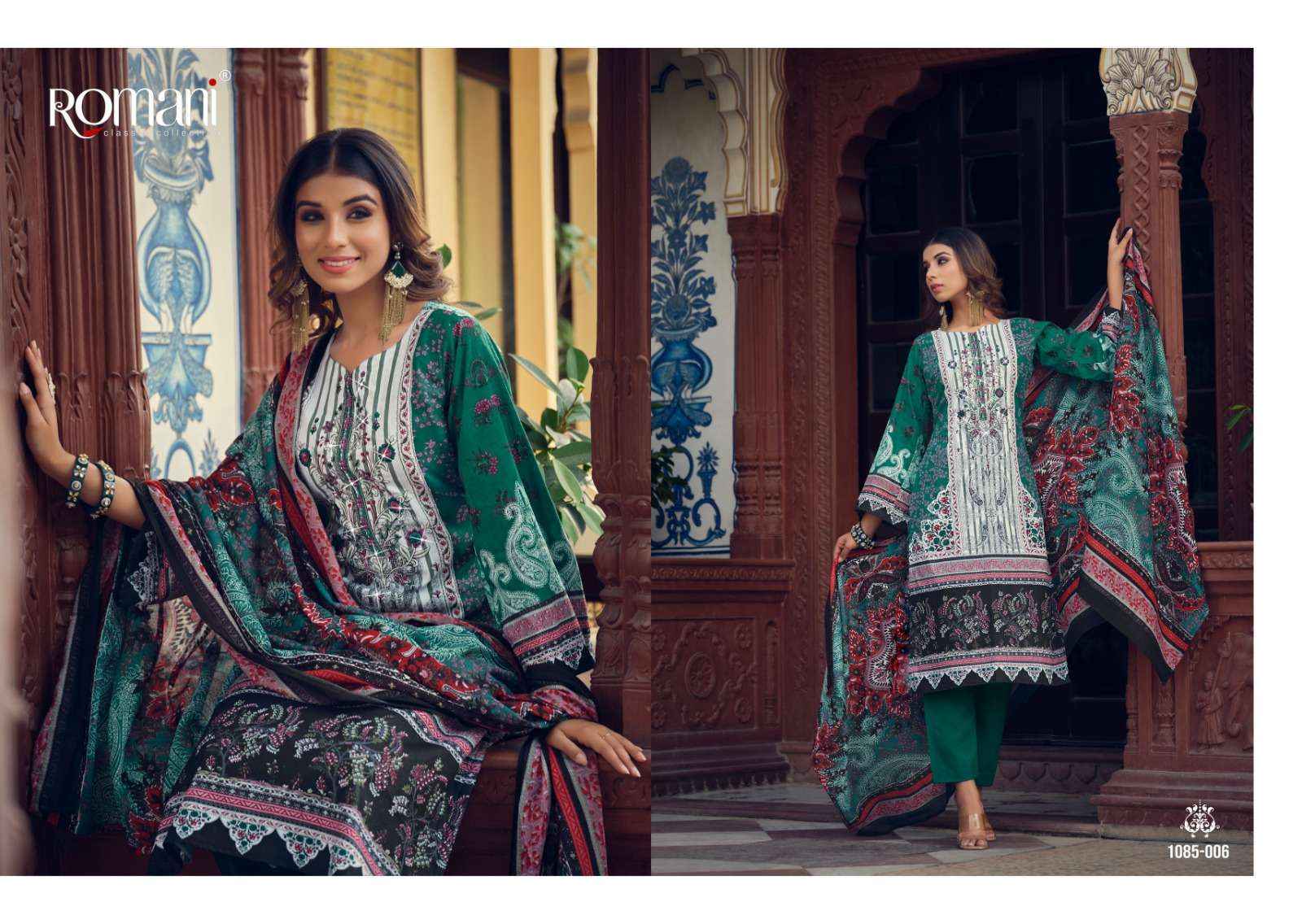 Romani Aarzu Vol 2 Cotton Dress Material 10 pcs Catalogue