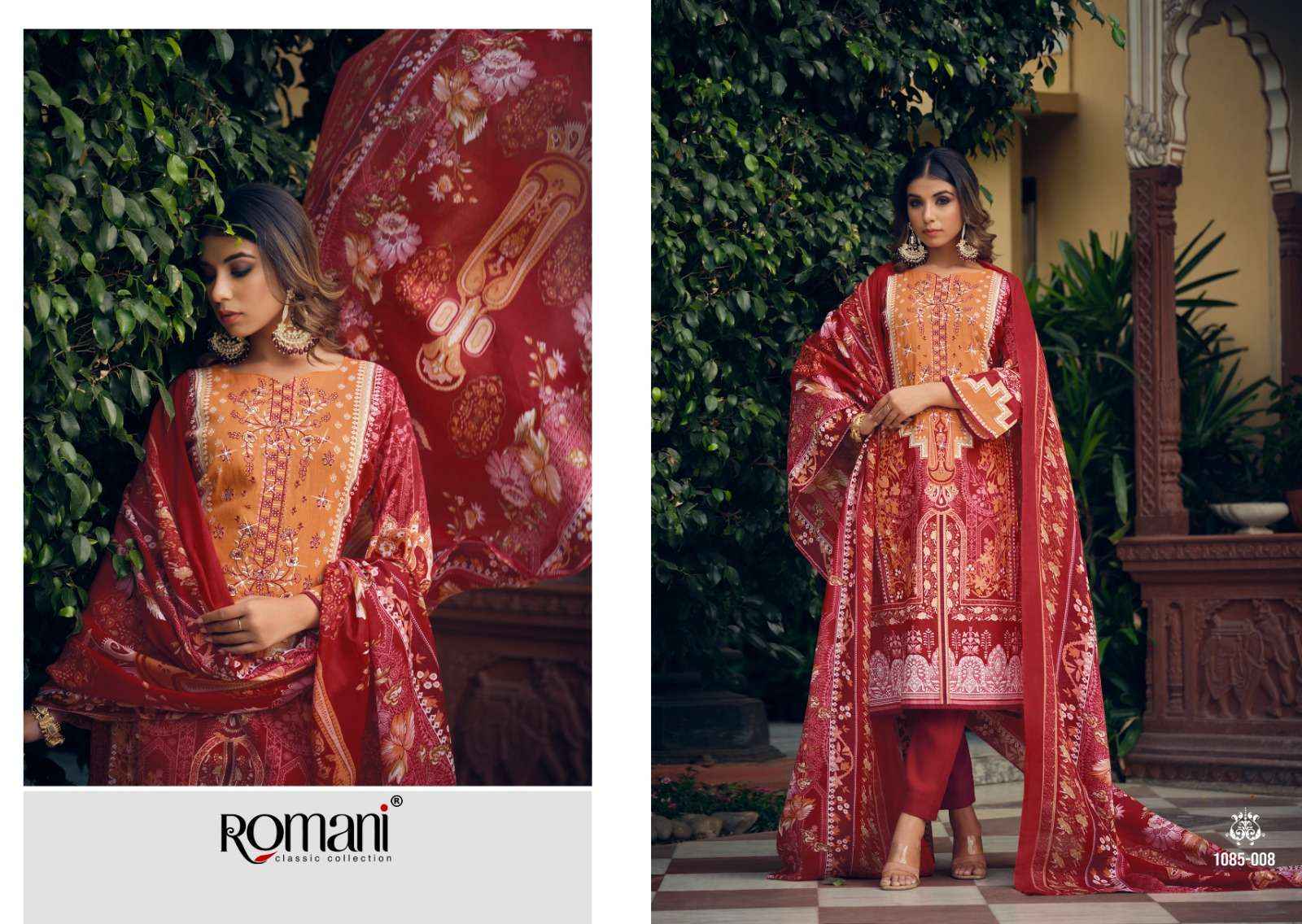 Romani Aarzu Vol 2 Cotton Dress Material 10 pcs Catalogue