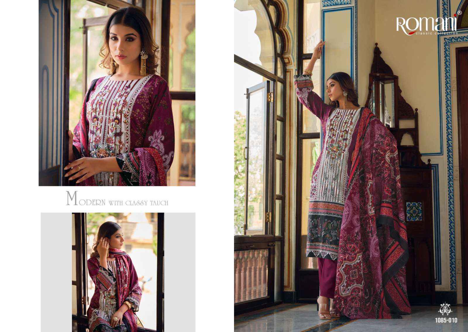 Romani Aarzu Vol 2 Cotton Dress Material 10 pcs Catalogue