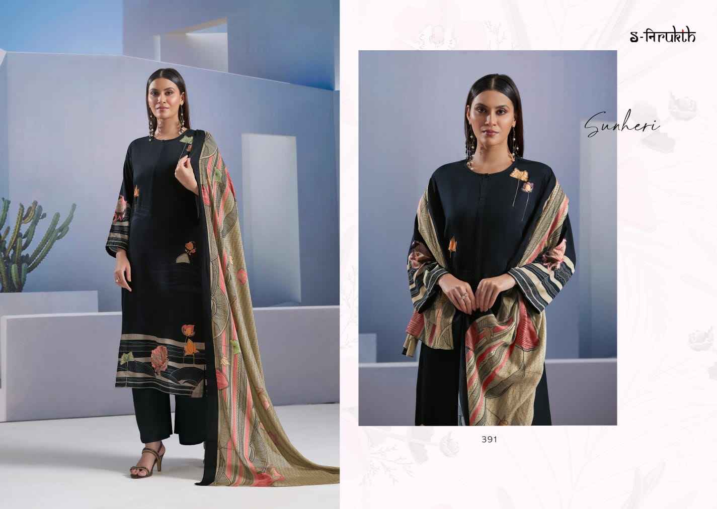 S Nirukth Sunheri Cotton Dress Material (8 pcs Catalogue)