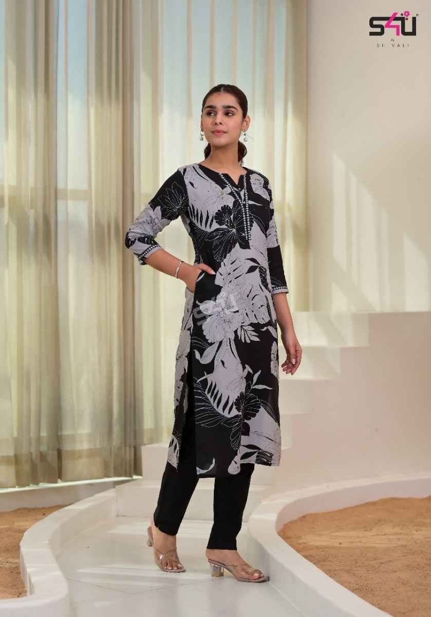 S4U Gold Vol-9 Rayon Kurti (6 pc Cataloge)