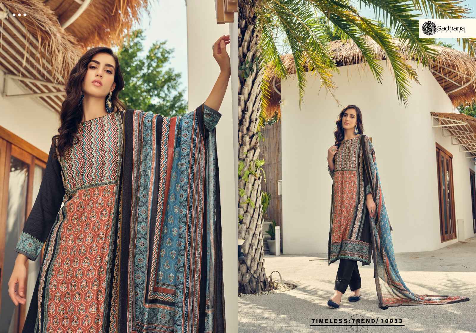 Sadhana Fashion Harleen Pure Musline Silk Dress Material (8 Pc Catalog)