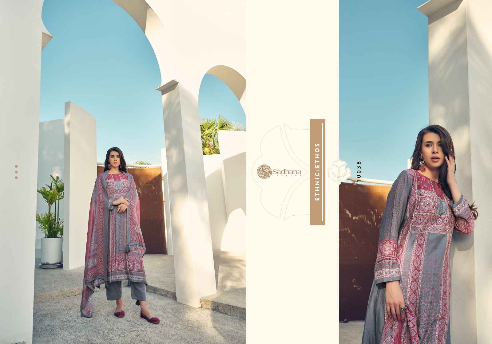 Sadhana Fashion Harleen Pure Musline Silk Dress Material (8 Pc Catalog)
