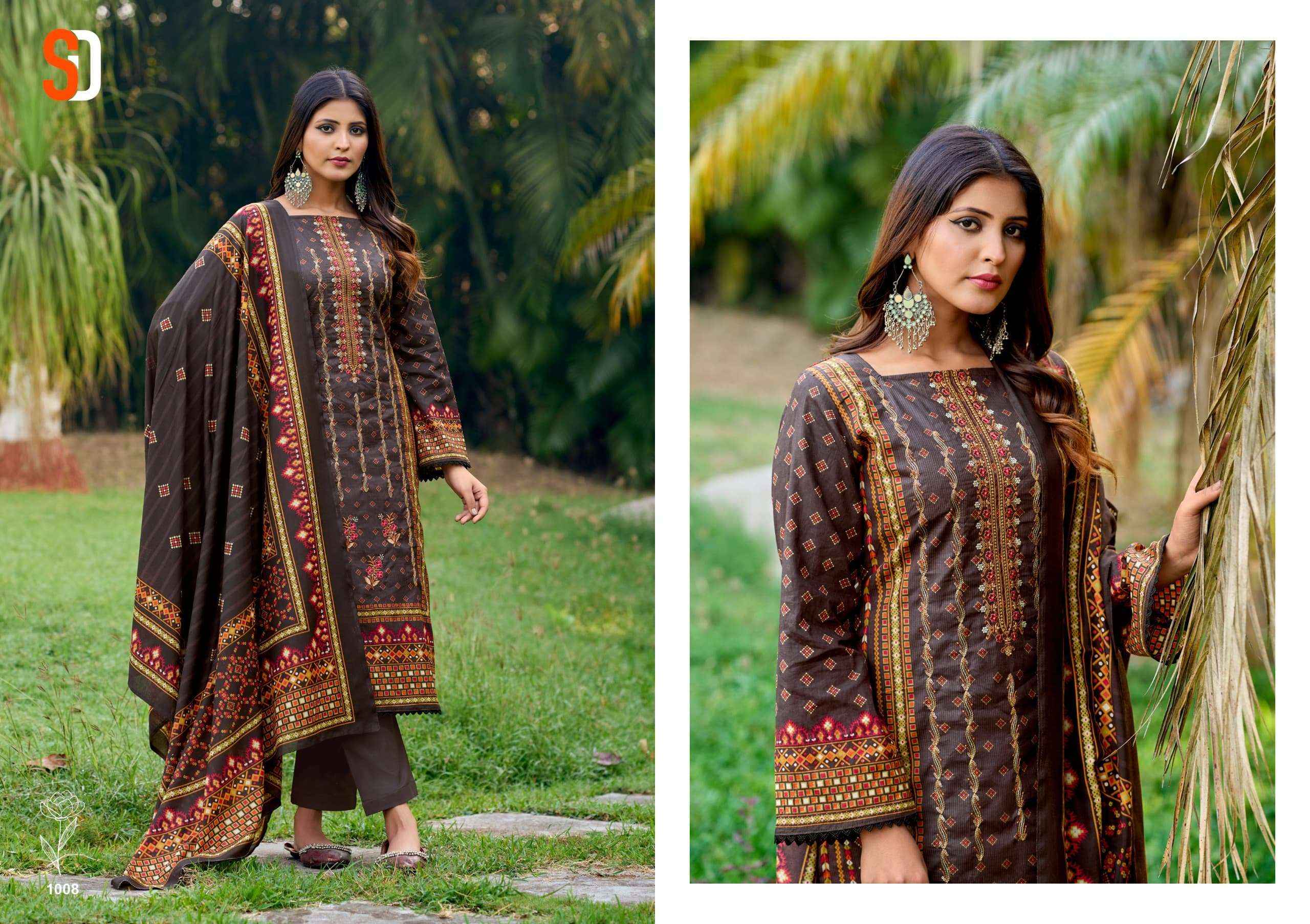 Sharaddha Designer Bin Saeed Lawn Collection Vol 6 Nx Cotton Dress Material 4 pcs Catalogue