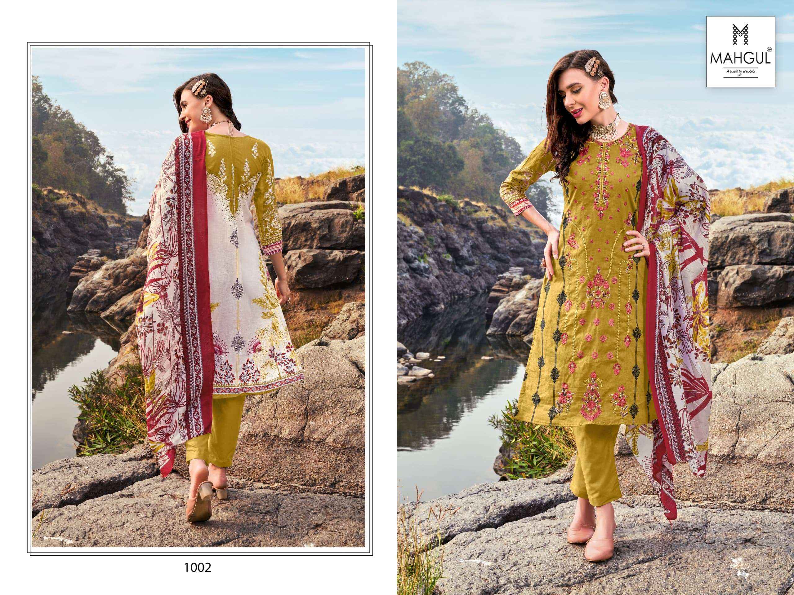 Shraddha Nx Mahgul Bin Saeed Vol 1 Cotton Dress Material 4 pcs Catalogue