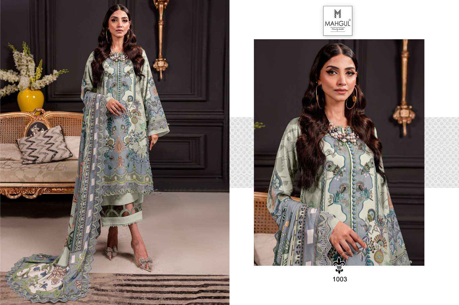 Shraddha Nx Mahgul Firdous Vol 1 Lawn Cotton Dress Material 6 pcs Catalogue