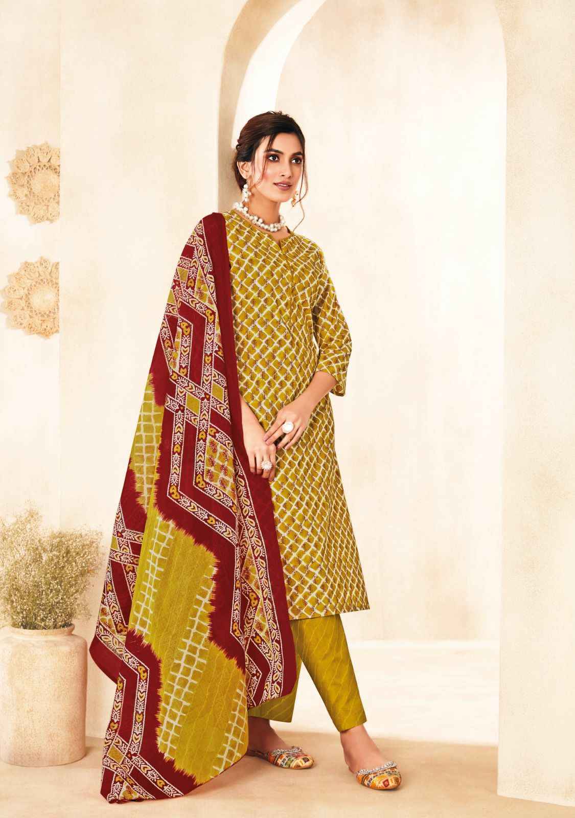 Suryajyoti Preyasi Vol-7 Cambric Cotton Dress Material (10 pc Catalog)