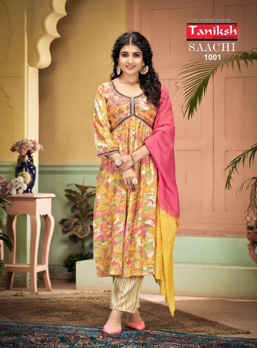 Taniksh Saachi Rayon Kurti Combo 8 pcs Catalogue