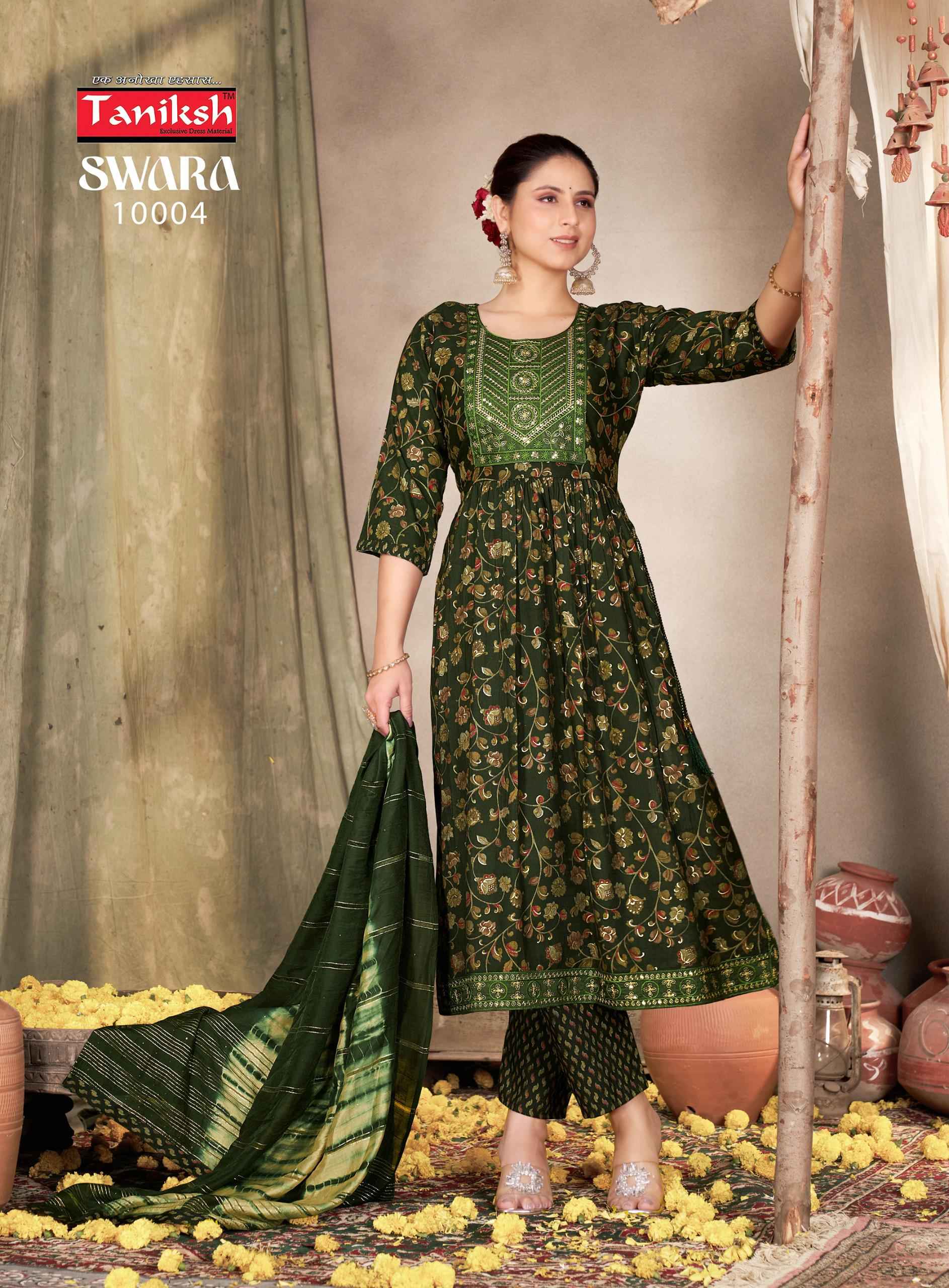 Taniksh Swara Vol-10 Reyon Readymade Suit (8 pcs Catalogue)