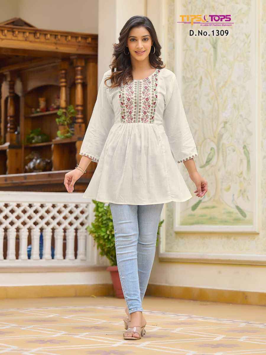 Tips & Tops Bubbly Vol 13 Short Reyon Kurti 9 pcs Catalogue