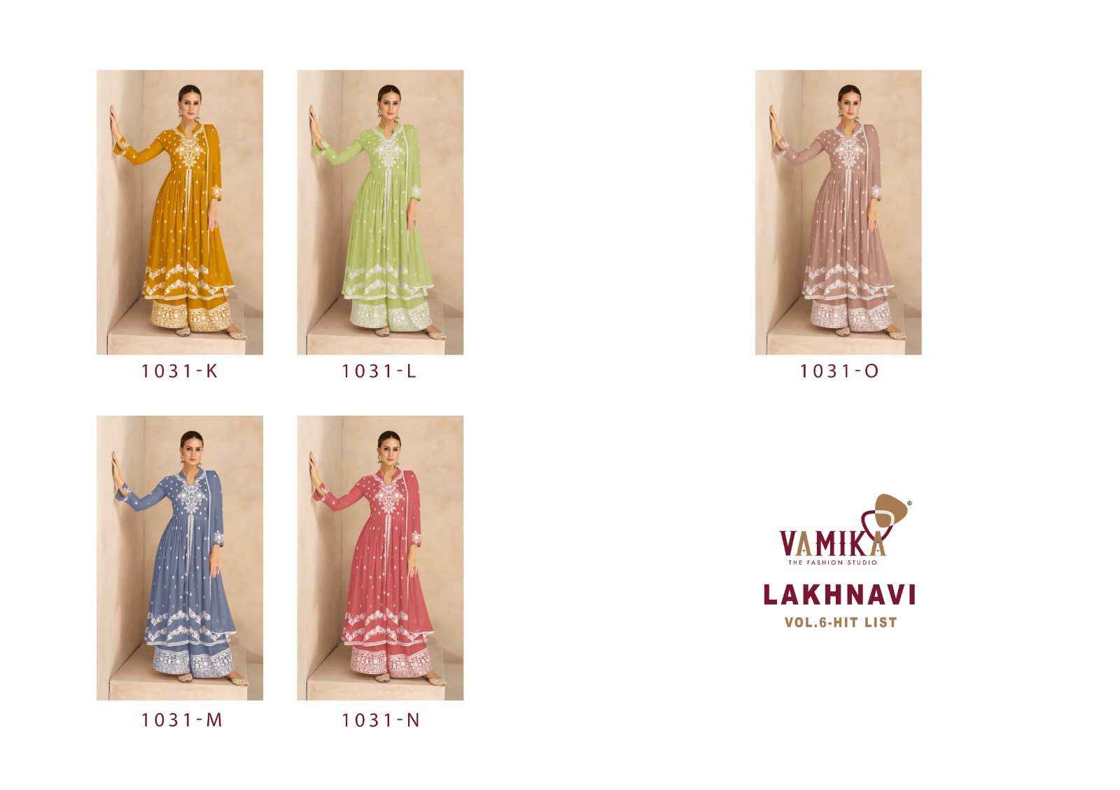 Vamika Lakhnavi Vol 6 Hit List Rayon Kurti Combo 5 pcs Catalogue