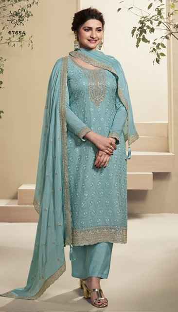 Vinay Fashion Kuleesh Saroj Organza Dress Material 6 pcs Catalogue