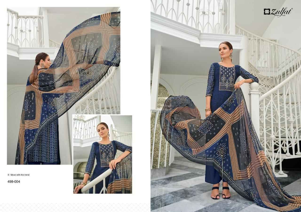 Zulfat Designer Jashn Pure Viscose Rayon Dress Material (10 Pc Catalog)