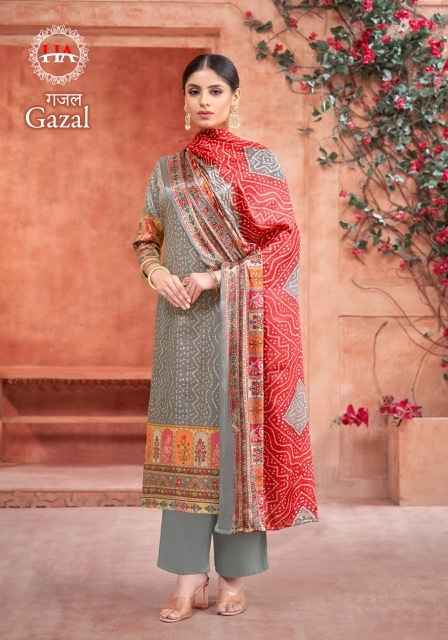Alok Gazal Cotton Dress Material 8 pcs Catalogue