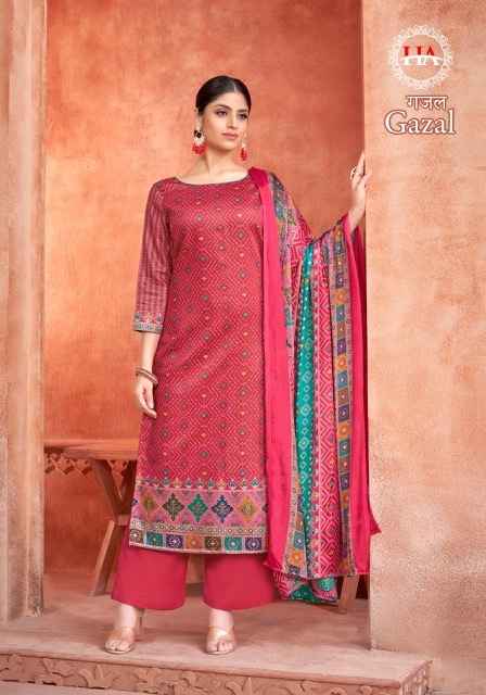 Alok Gazal Cotton Dress Material 8 pcs Catalogue