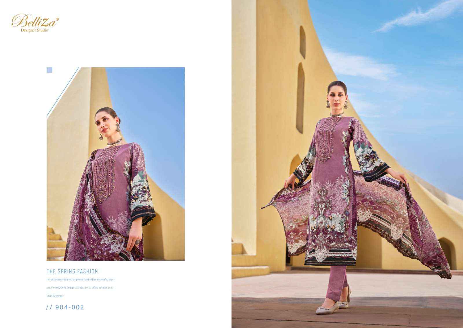 Belliza Guzarish Vol 6 Cotton Dress Material 8 pcs Catalogue