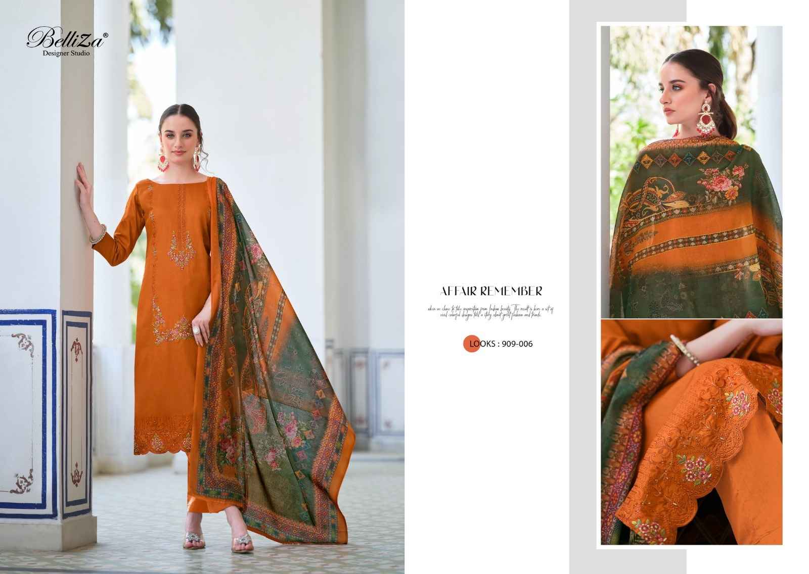 Belliza Jashn E Ishq Vol 6 Jam Cotton Dress Material 6 pcs Catalogue