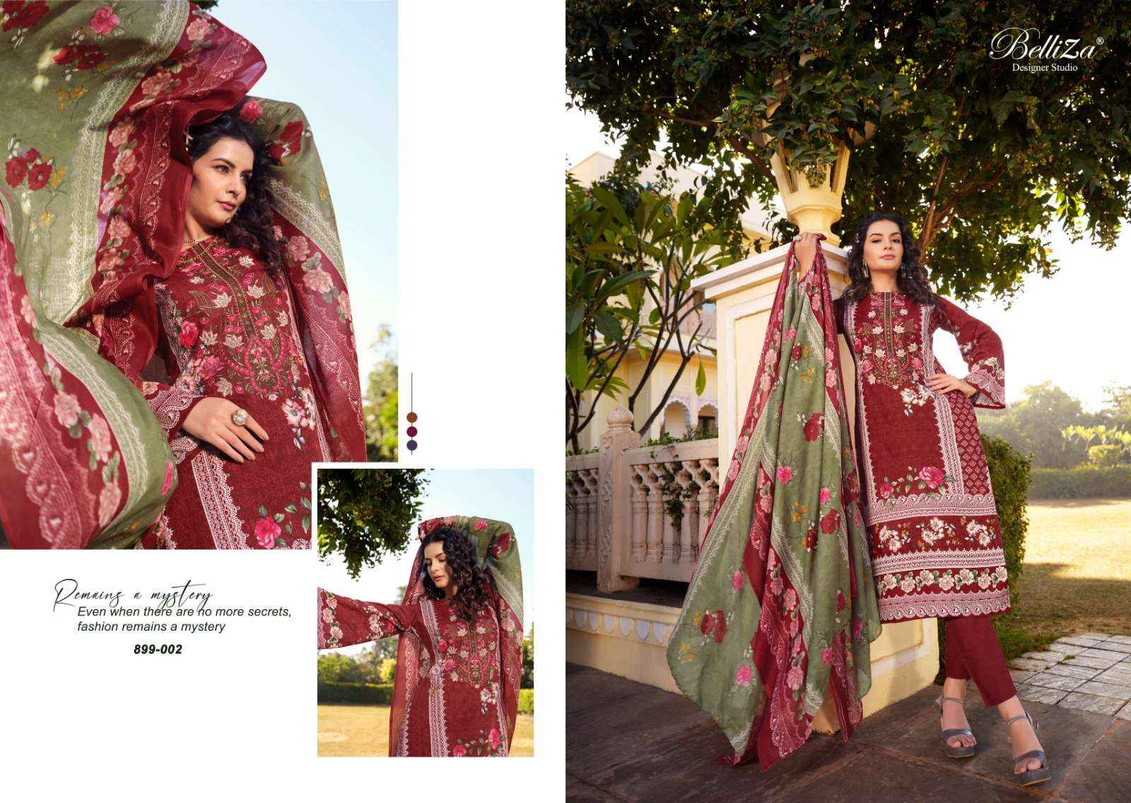 Belliza Naira Vol 44 Cotton Dress Material 8 pcs Catalogue