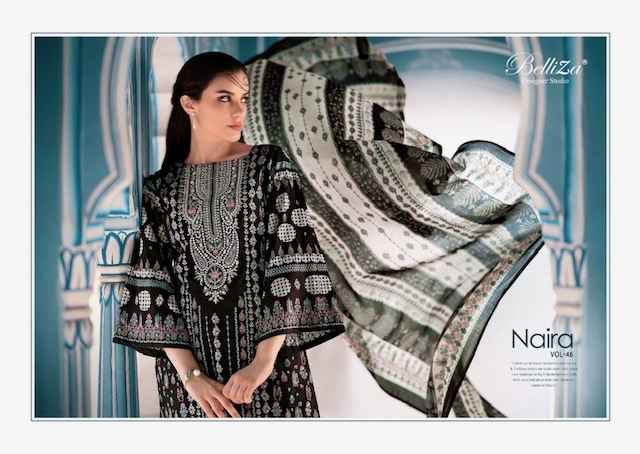 Belliza Naira Vol 46 Cotton Dress Material 8 pcs Catalogue