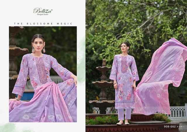 Belliza Naira Vol 48 Cotton Dress Material 8 pcs Catalogue