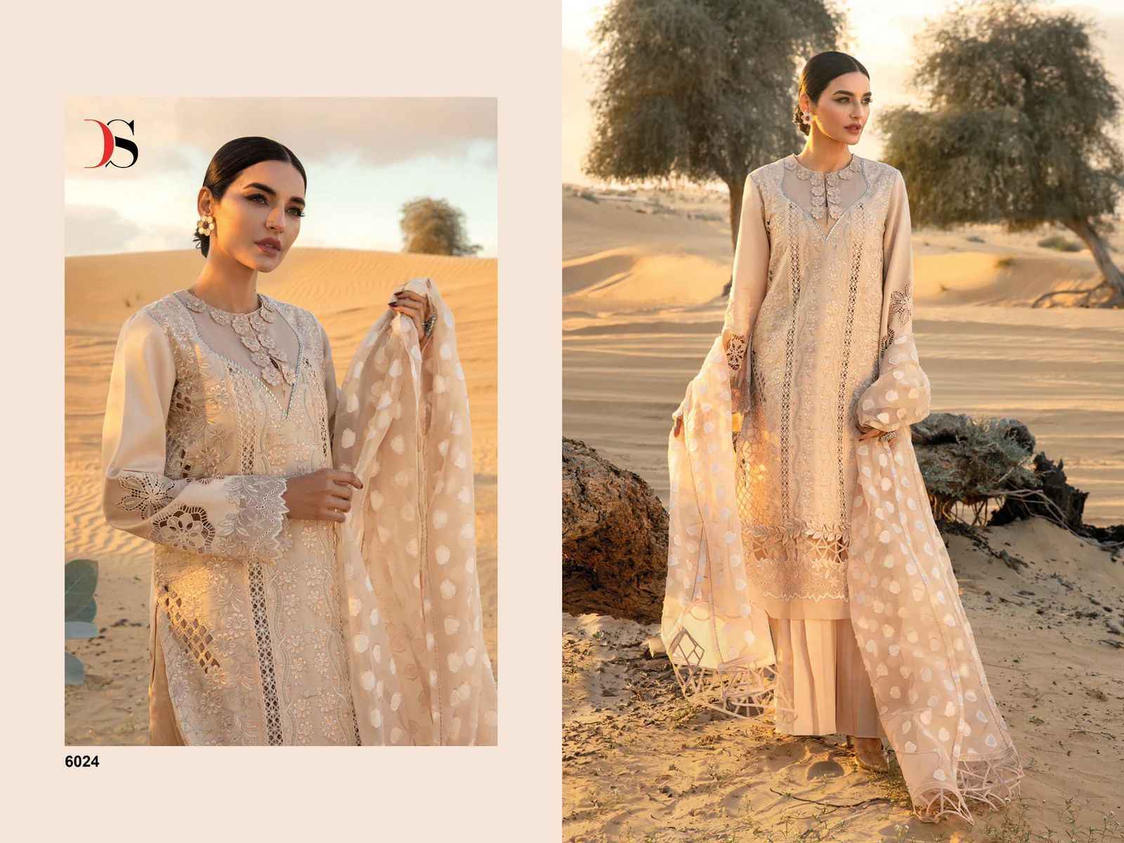 Deepsy Rang Rasiya 24 Cotton Dress Material 6 pcs Cataloge