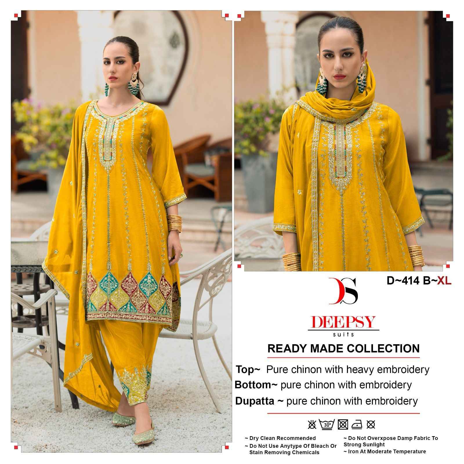 Deepsy Readymase Collection Pure Chiron Dress Material (4 pcs Cataloge)