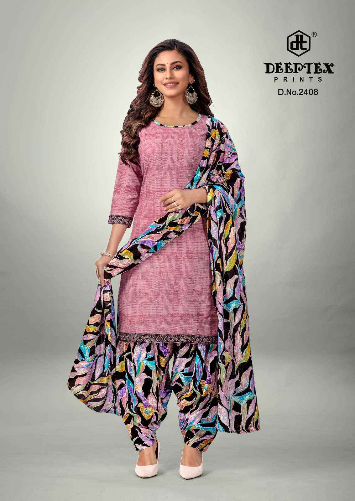 Deeptex Prints Pichkari Vol 24 Cotton Dress Material 10 pcs Catalogue