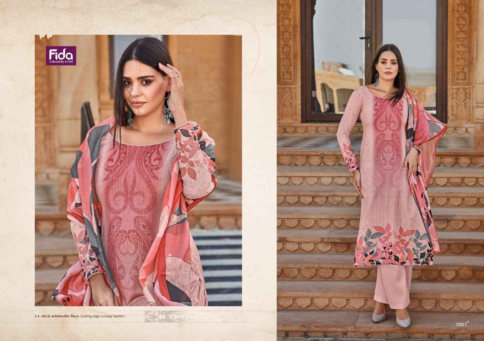 Fida Shylah Cotton Dress Material 6 pcs Catalogue