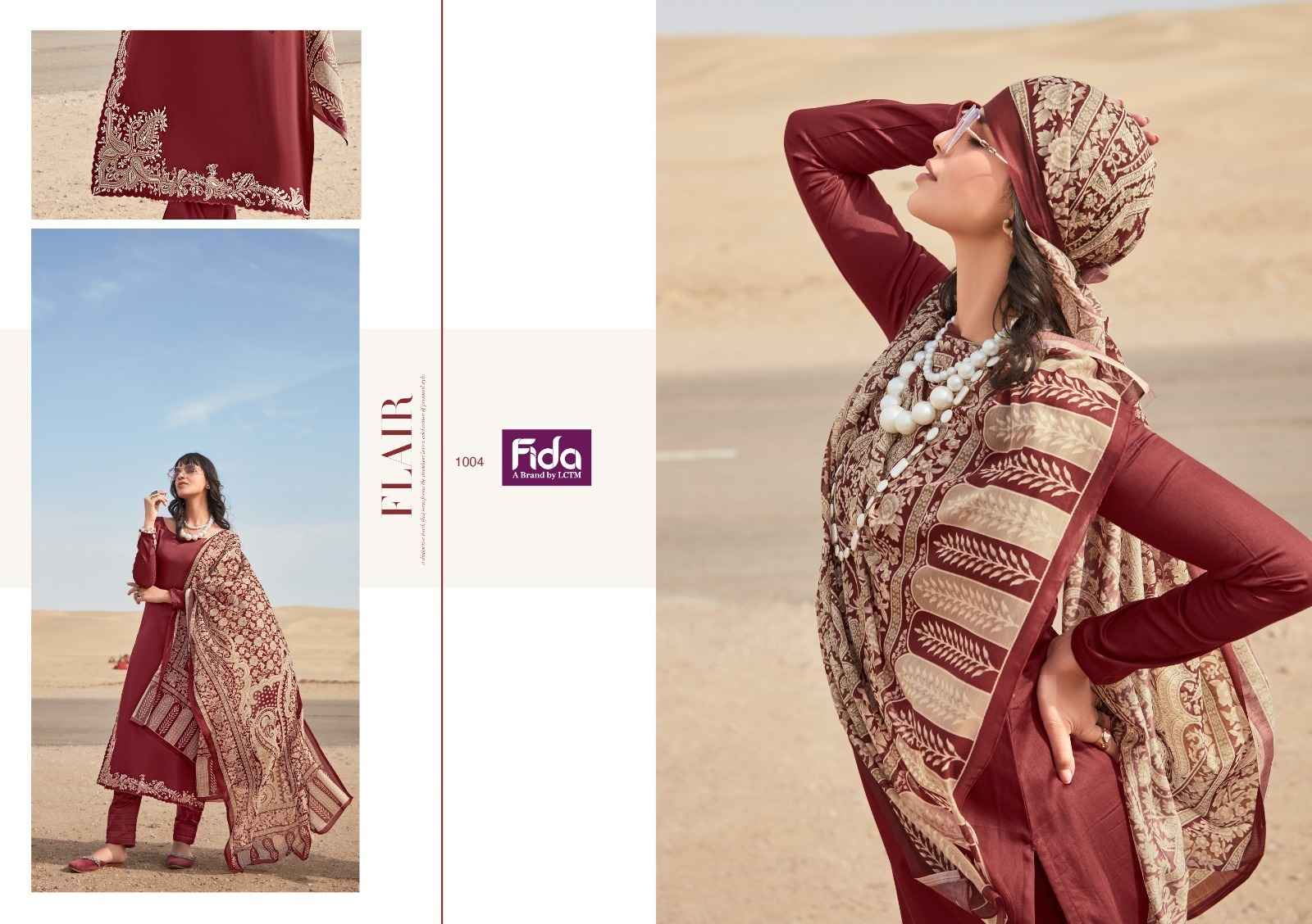 Fida Taksh Cotton Dress Material 6 pcs Catalogue