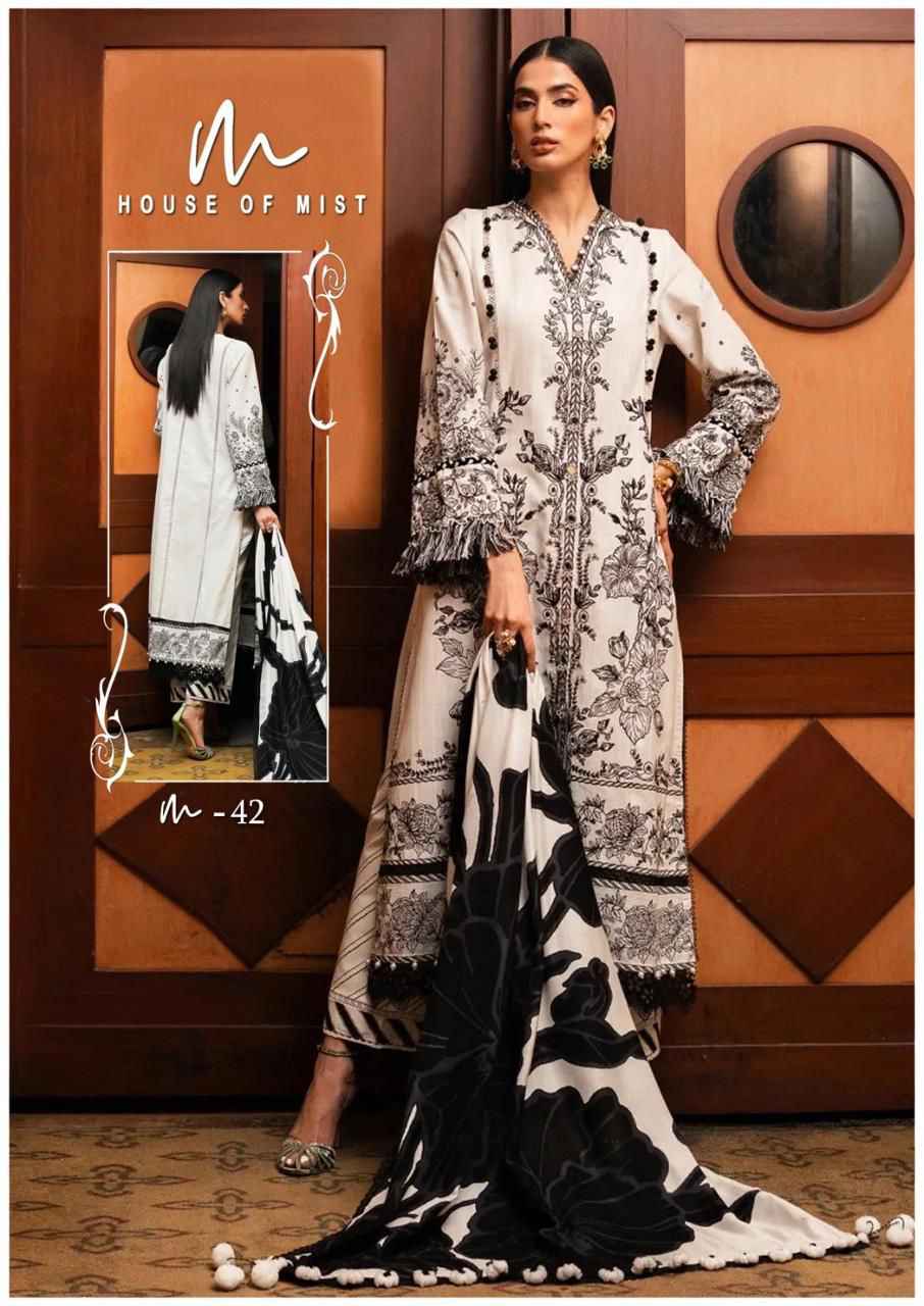House Of Mist Ghazal Cotton Collection Vol-5 Cotton Dress Material (6 pcs Catalogue)