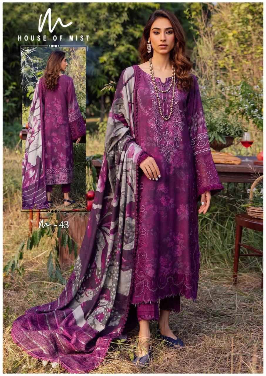 House Of Mist Ghazal Cotton Collection Vol-5 Cotton Dress Material (6 pcs Catalogue)