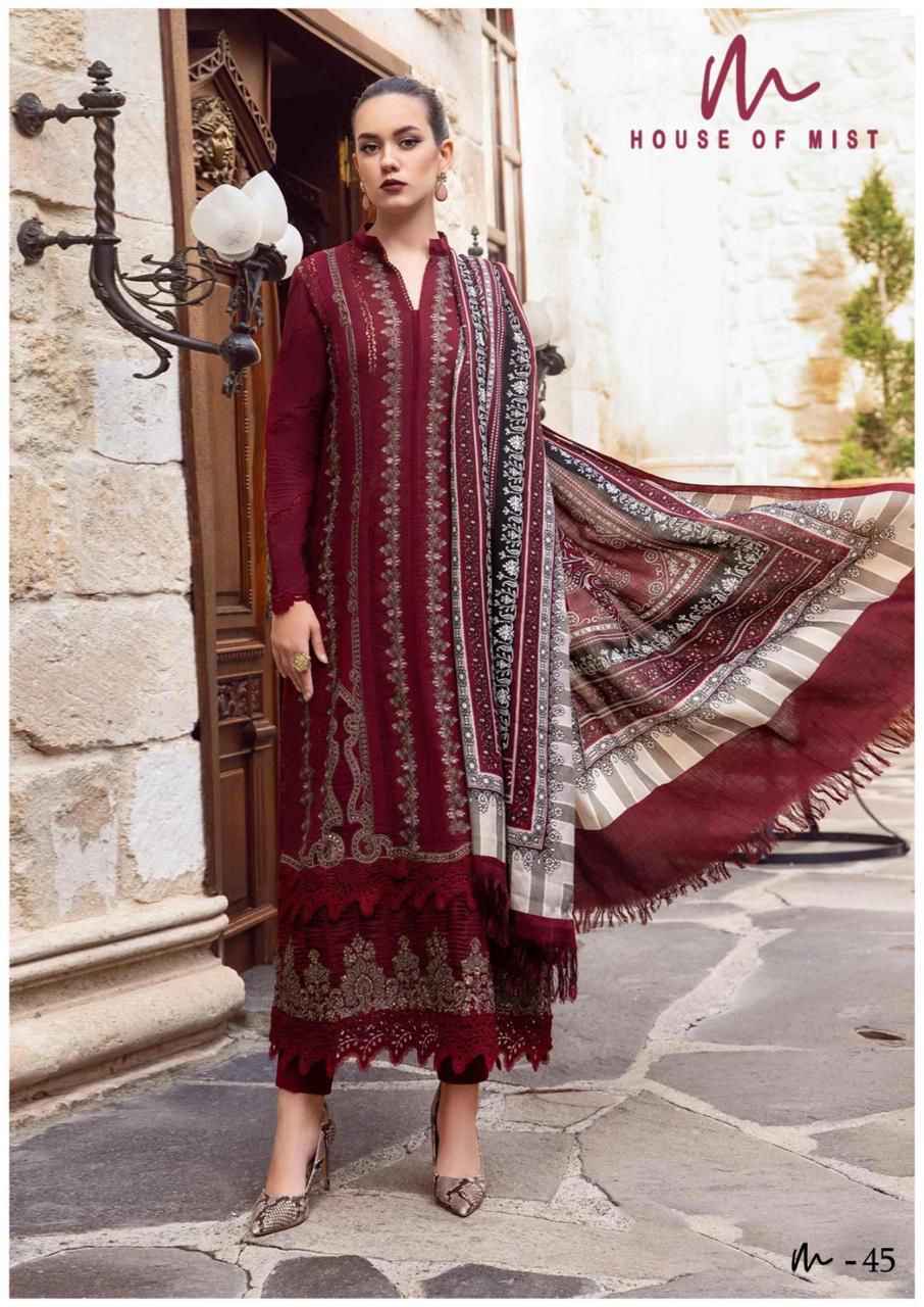 House Of Mist Ghazal Cotton Collection Vol-5 Cotton Dress Material (6 pcs Catalogue)