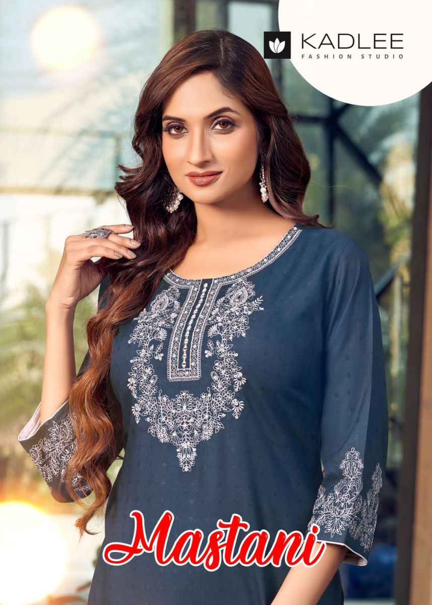 Kadlee Mastani Rayon Kurti 4 pcs Catalogue